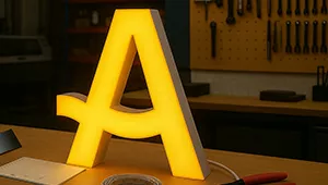 Cómo se hacen las letras corpóreas
