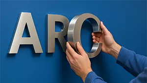 Como instalar letras corpóreas